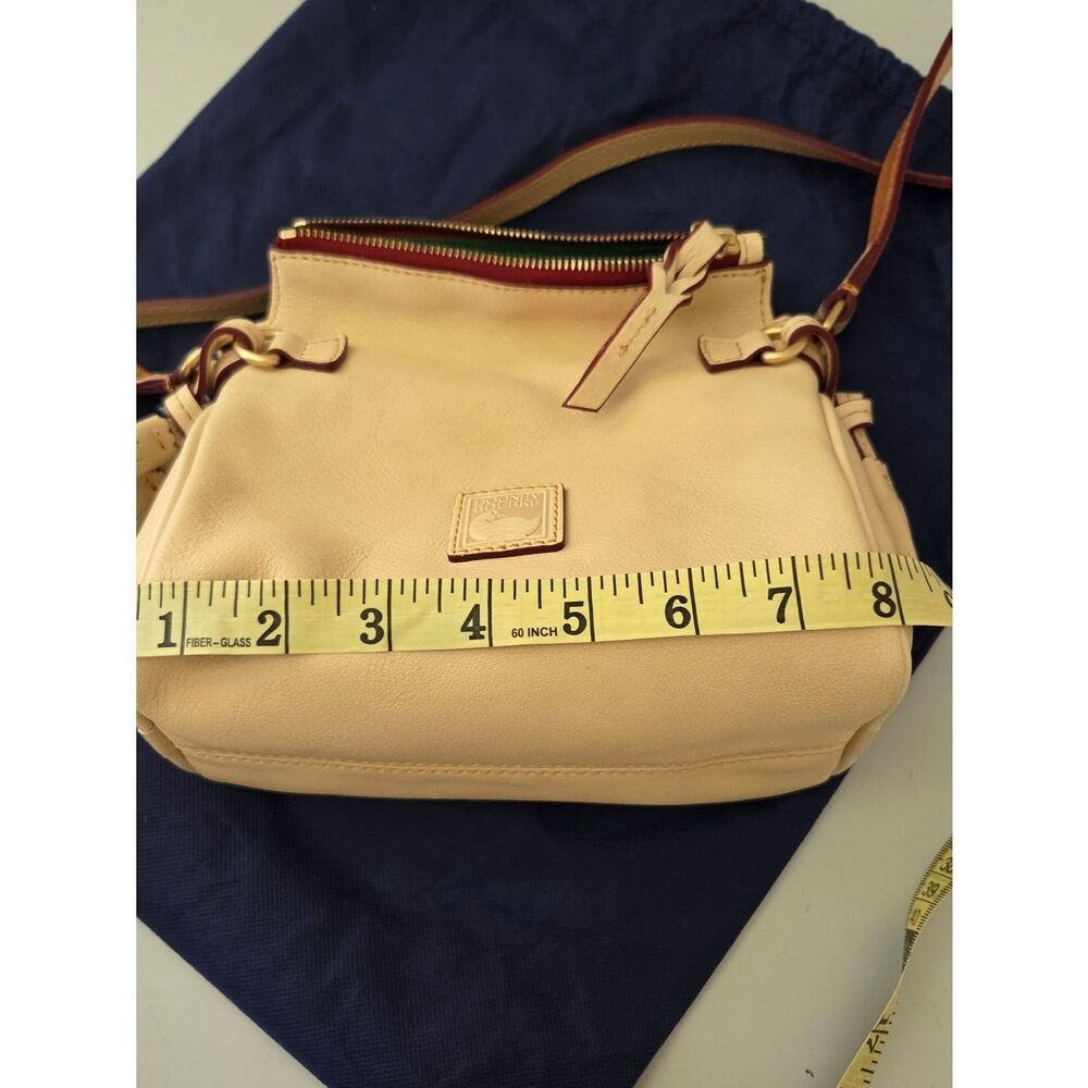 Dooney & Bourke Mini Zip Florentine Leather Crossbody Bag - Picture 9 of 10